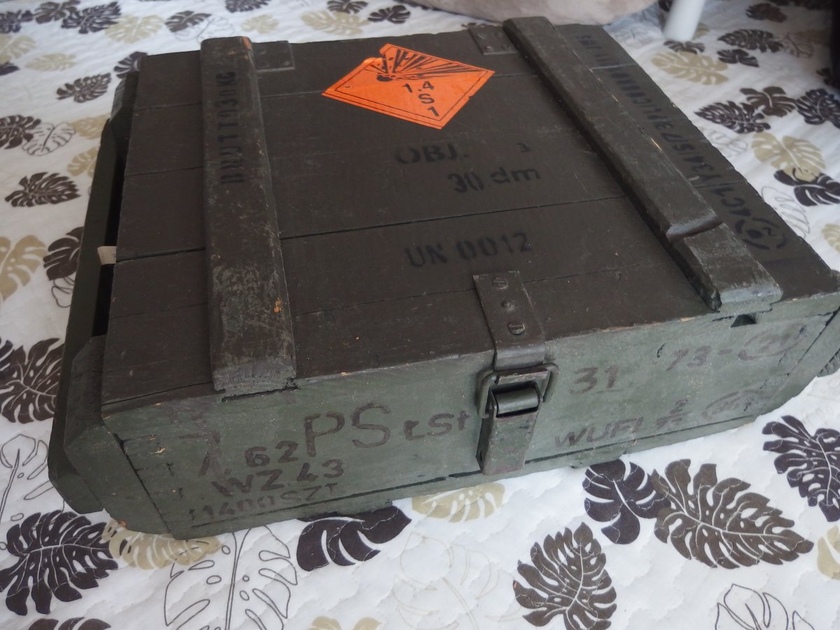 7.62x39mm Spam can 付き木箱(4) | m2_ball