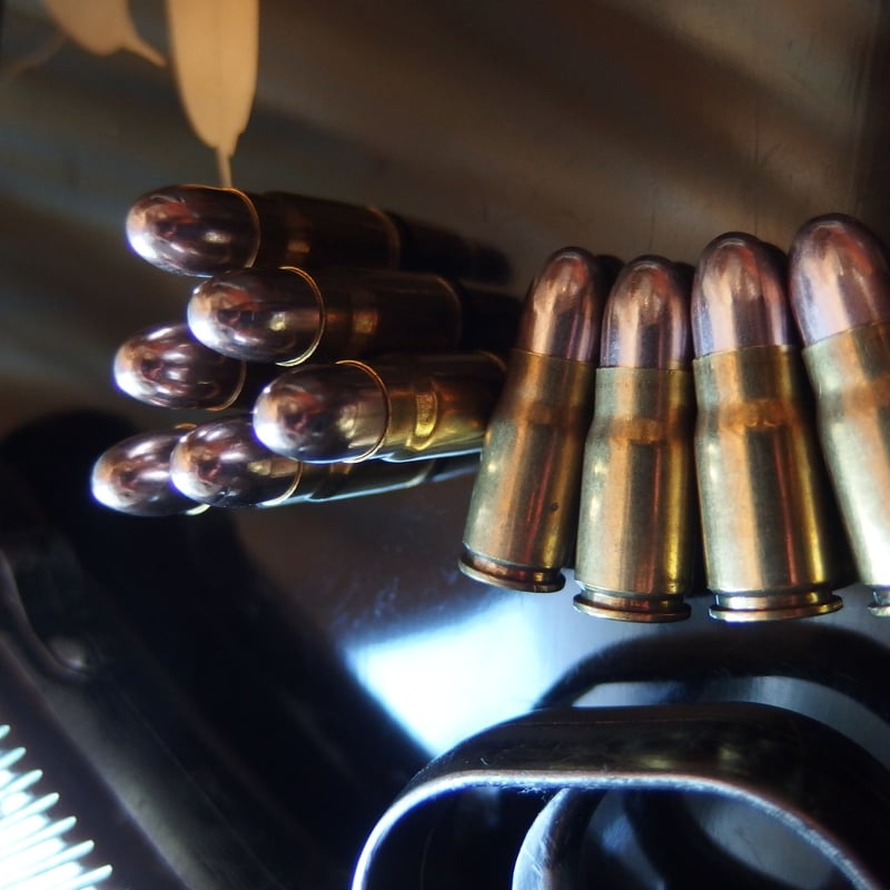 8mm 南部 115 Gr.錫鍍金弾 HDS Brass 1個 | m2_ball