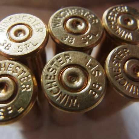 .38 Special Remington Golden Saber 124 Gr. Winchester Case 6個