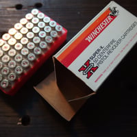 .357 MAGNUM Winchester SUPER-X Once Fired Case 50個と箱トレイ