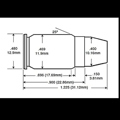 .400 Cor-Bon 180 Gr. Plated Hollow Point ☆-☆(Star line) Case 1個