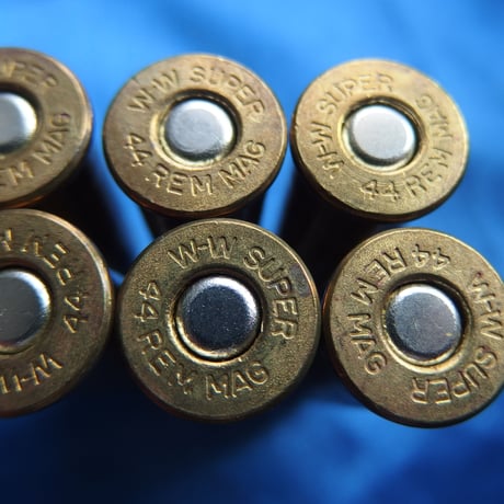 .44 Remington MAGNUM 210 Grain SJHP W-W SUPER Case Primed(Nickel) 6個組