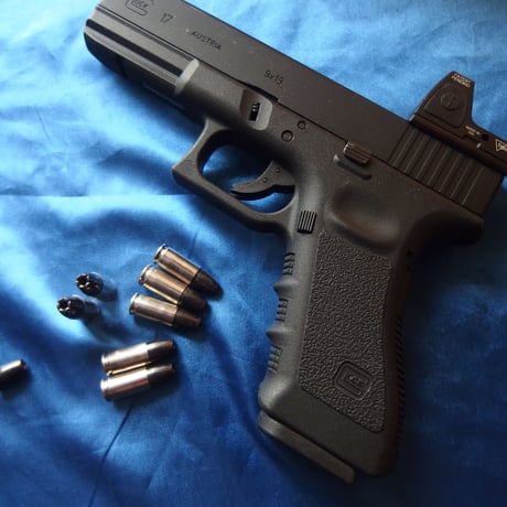 9mm LUGER 147Gr. Black Talon WIN Nickel Case 1個