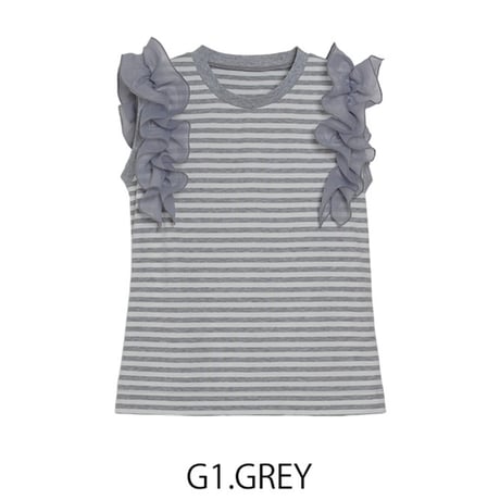 MICALLE MICALLE frill tops