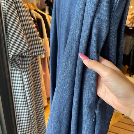 denim jumper skirt