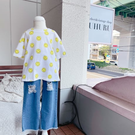 kids スマイルTシャツ