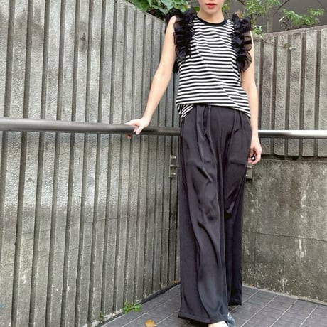 MICALLE MICALLE frill tops