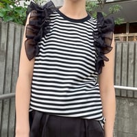 MICALLE MICALLE frill tops