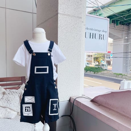 kids Tシャツセットサロペット