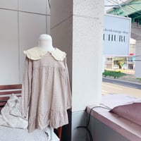 kids 襟付きワンピース