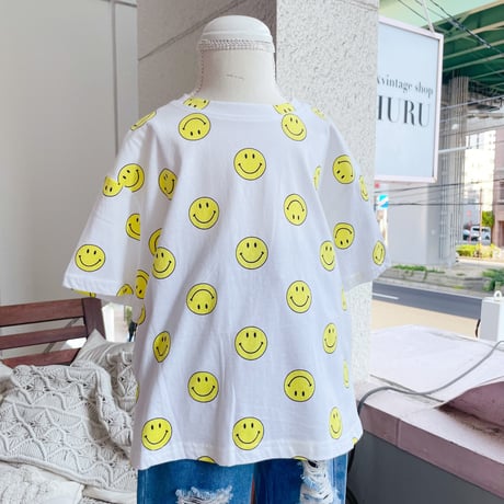 kids スマイルTシャツ