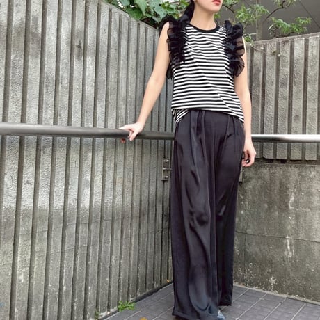 MICALLE MICALLE frill tops