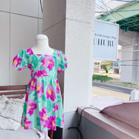 kids 花柄ワンピース