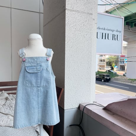 kids サロペットスカート
