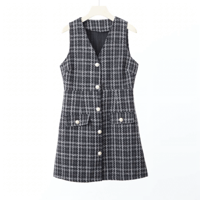 tweed one-piece