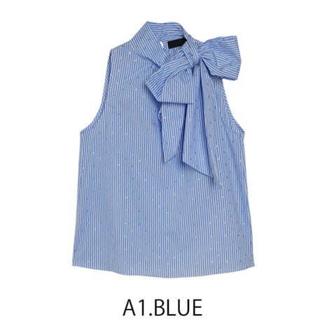 MICALlLE MICALLE ribbon tops