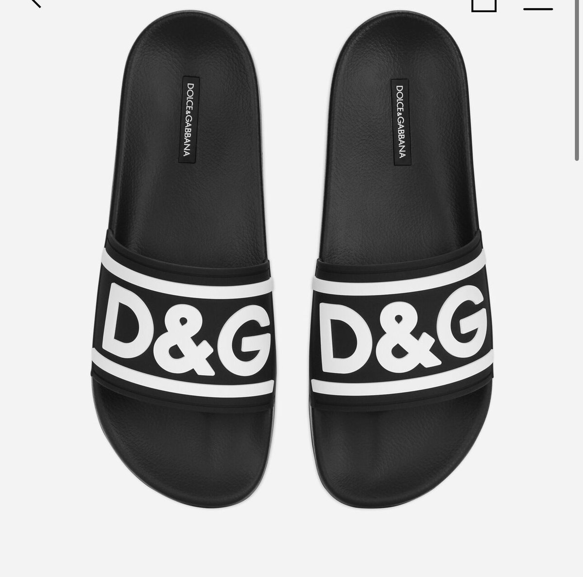 DOLCE&GABBANA ストーンロゴマーククリアサンダル