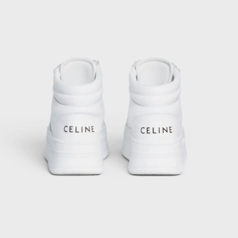 CELINE ブロック ベルクロストラップ & ウェッジ ミドル CELINE ブロック ベルクロストラップ & ウェッジ ミドル