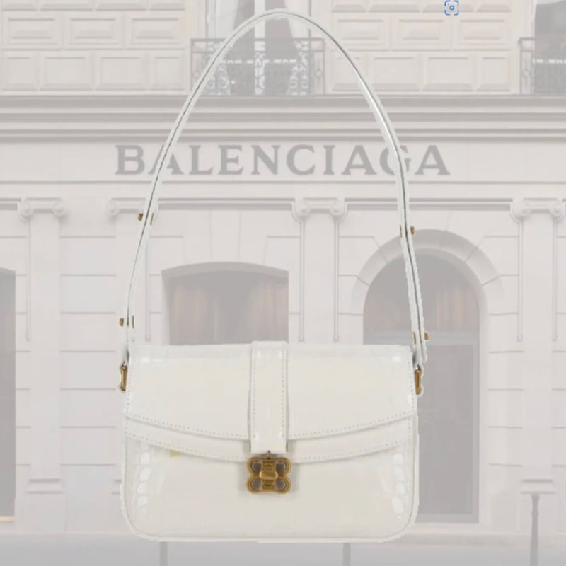 BALENCIAGA ホワイト ショルダーバッグ BALENCIAGA ショルダーバッグ | Merci STORE