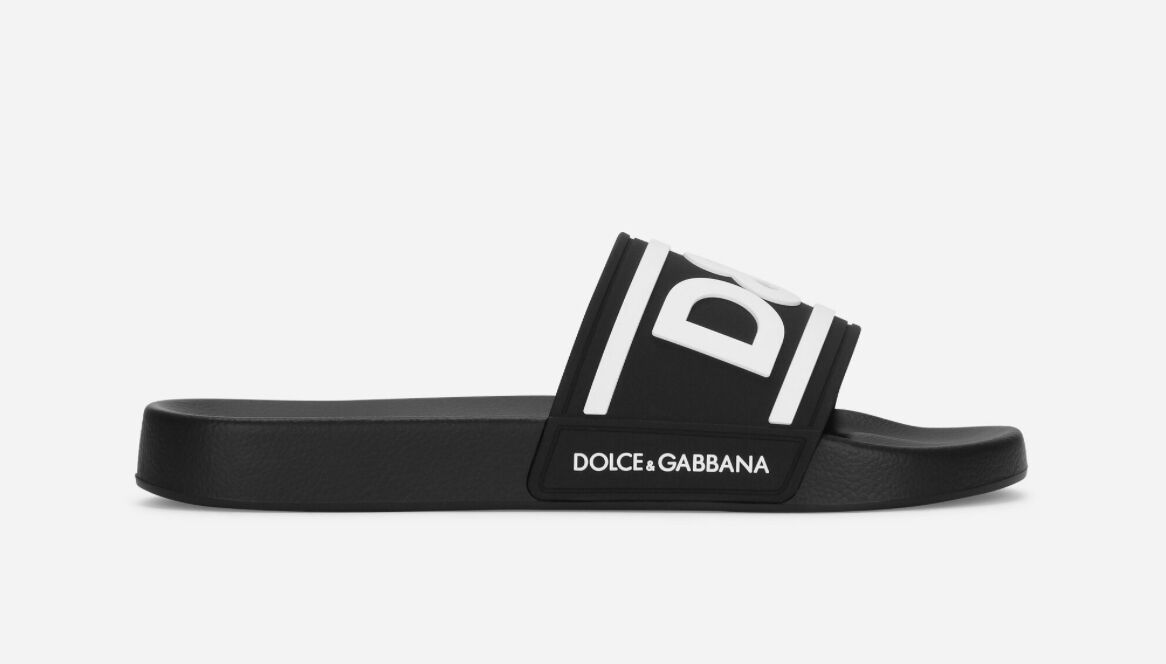 DOLCE&GABBANA ラバーサンダル 新品未使用-