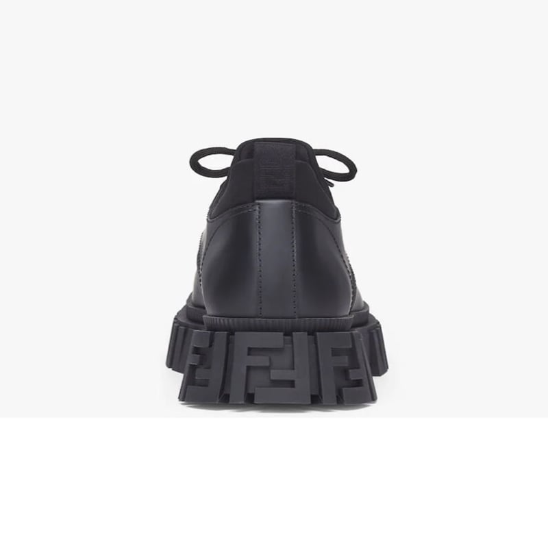 FENDI ブラックレザー レースアップ | Merci STORE