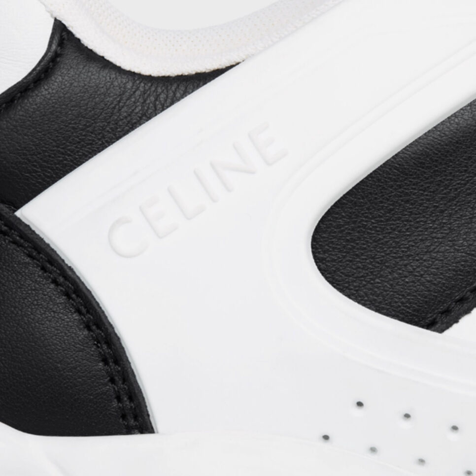 CT-07 CELINE レースアップ ロースニーカー / カーフスキン
