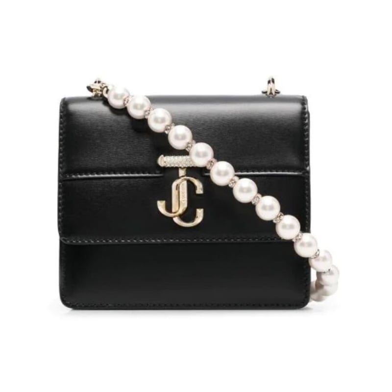 新品未使用！送料込み★Jimmy Choo★Varenne Quad XS Jimmy Choo Avenue Quad XS White/Gold | eBay