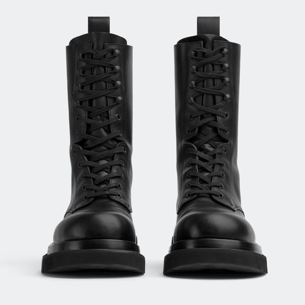 BOTTEGA VENETA ラグレースアップブーツ メンズ | Merci STORE