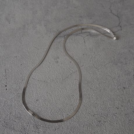 【Italy】ヘリンボーンネックレス(約61cm)