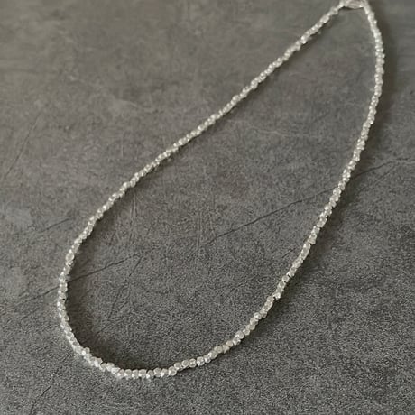 【M様専用】ぷっくりハート✖️カレンシルバーキューブネックレス （約45.2cm）