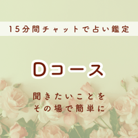 Dコース￤15分間チャット占い