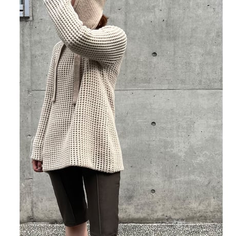FUMIE＝TANAKA mesh knit P/O