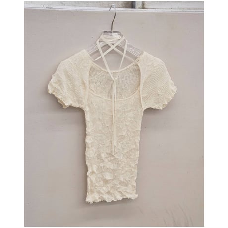 todayful “2way Sheer Knittops”