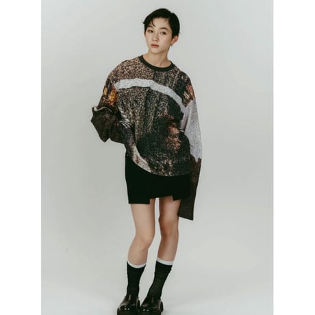Knuth Marf “scenery print long sleeve tee”