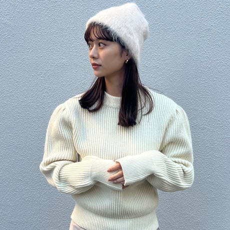 AMOMENTO alpaca bucket hat
