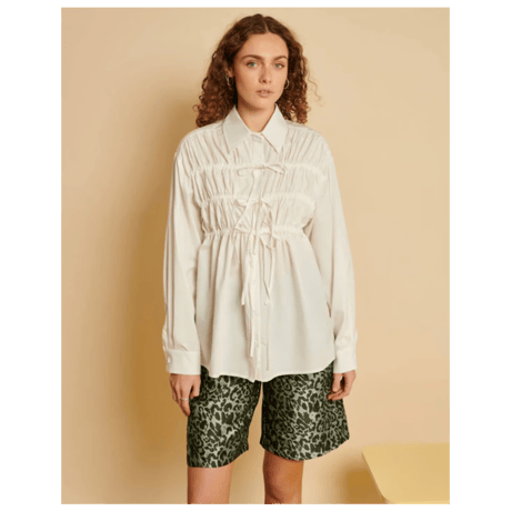 GHOSPELL  disa drawstring shirt