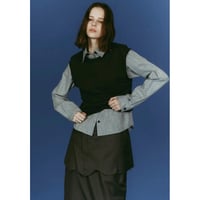 Knuth Marf “2-piece layered compact shirt”