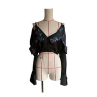 FUMIE＝TANAKA “merlot P/O”(black）