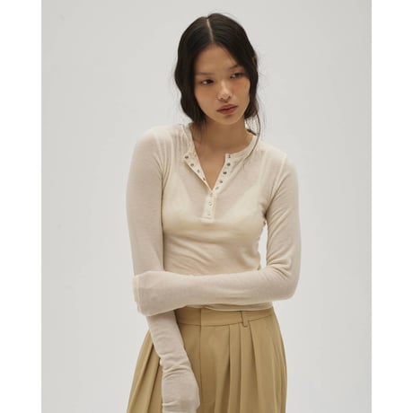 todayful “Henleyneck Soft Tops”