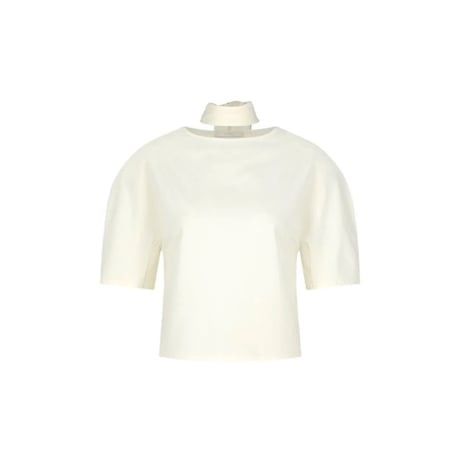 AMOMENTO “Padded Jersey Top”