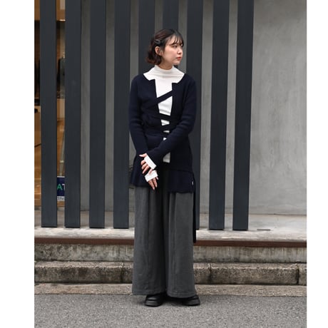 juukiff“Bondage Cardigan In Wool”
