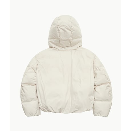 AMOMENTO bedding short down puffer