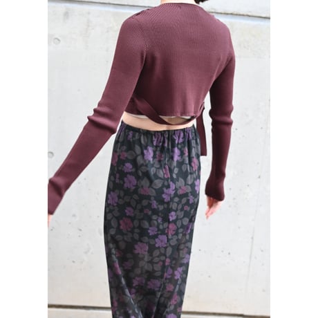JUUKIFF “bondage short cardigan”