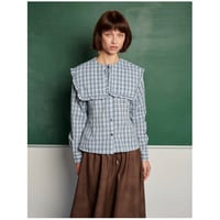 GHOSPELL “esre check blouse”