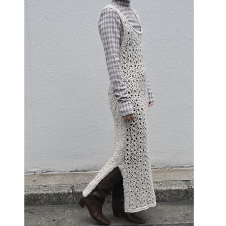 AMOMENTO crochet dress