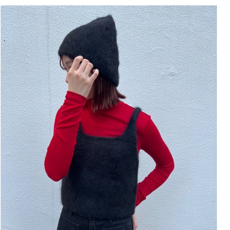 AMOMENTO alpaca bucket hat