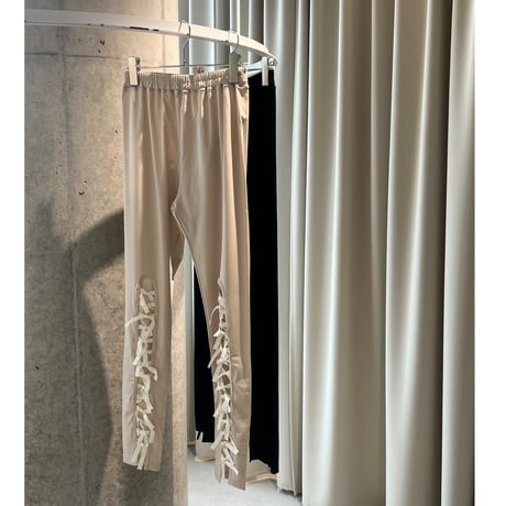 FUMIE＝TANAKA race up leggings