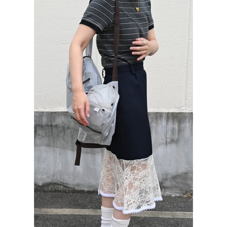 FUMIE＝TANAKA “lace medium skirt”
