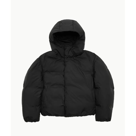 AMOMENTO bedding short down puffer
