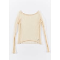 ACCORDION “ SHINY SHEER PULLOVER”